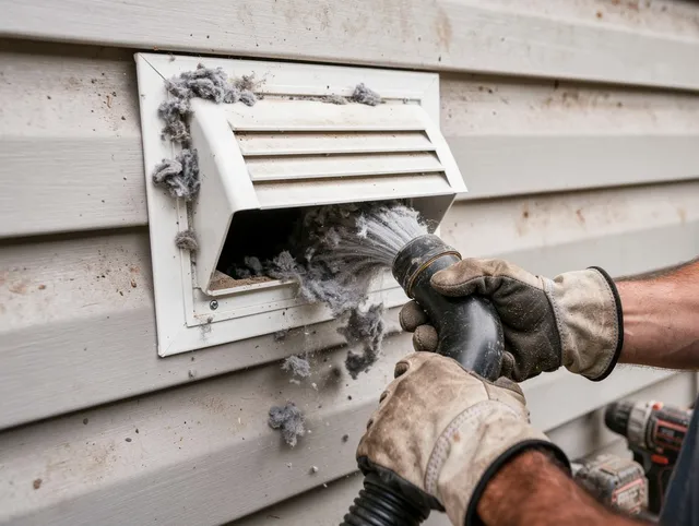 Professional dryer vent cleaning by Beverly Hills Dryer Vent Cleaning in Beverly Hills