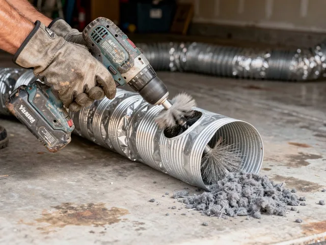 Professional duct cleaning by Beverly Hills Dryer Vent Cleaning in Beverly Hills